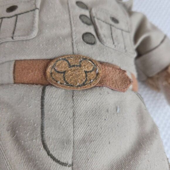 Disney Duffy The Bear Plush Safari Outfit Hidden Mickey - Picture 4 of 7